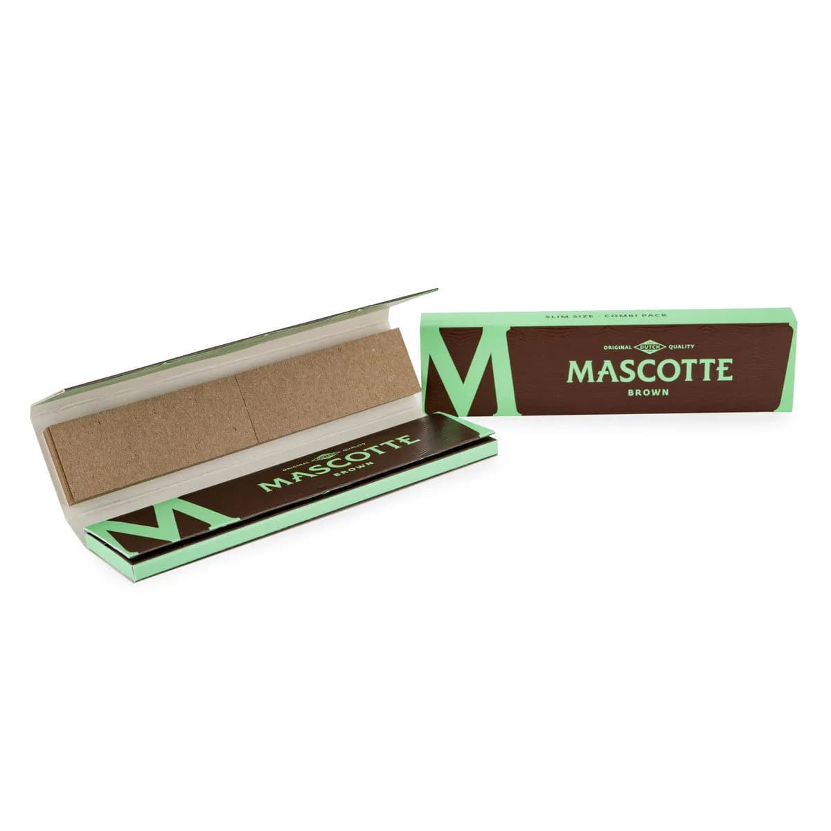 Mascotte Brown Combi Slim Size bibułki + filterki