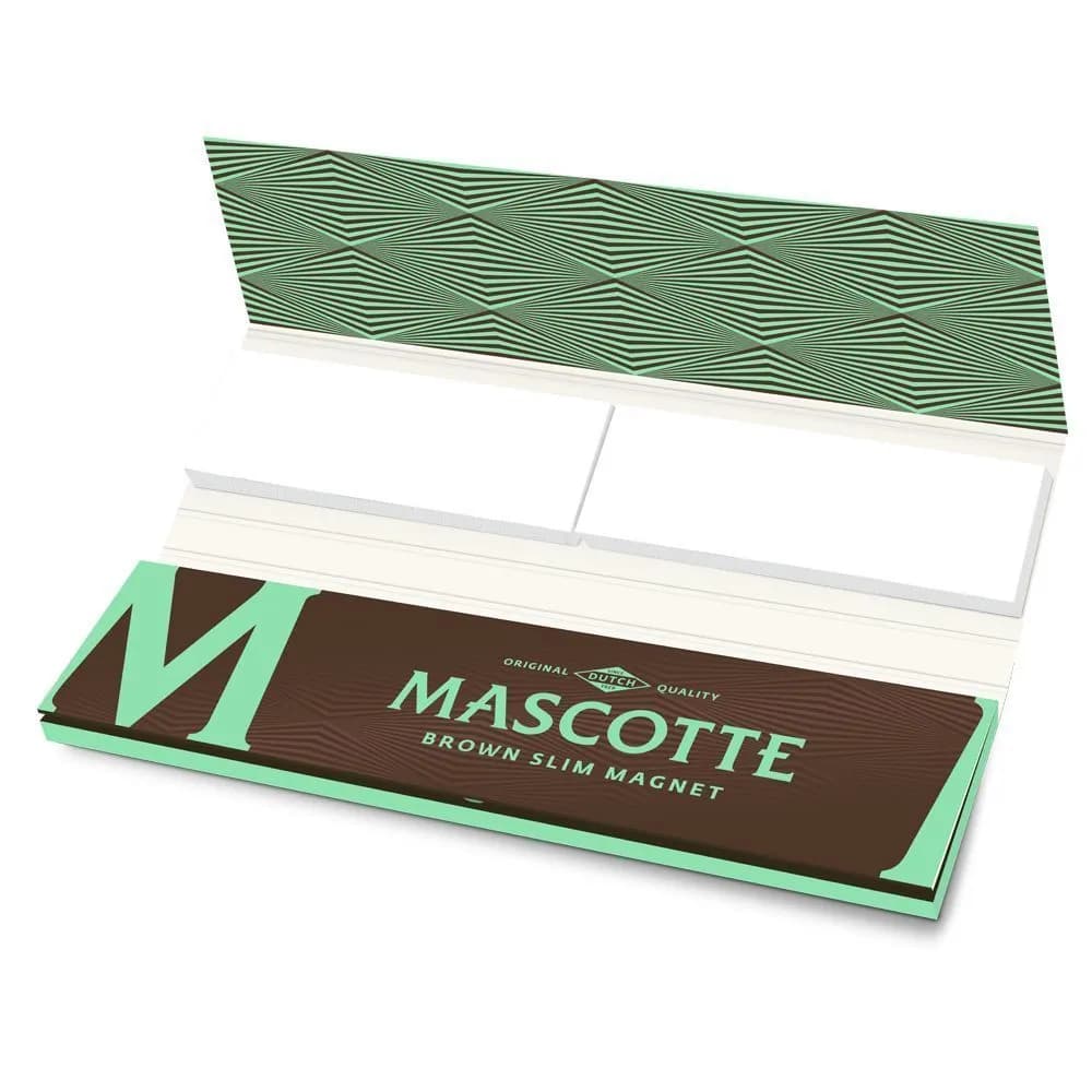 Mascotte Brown Slim Size bibułki + odrywane filterki