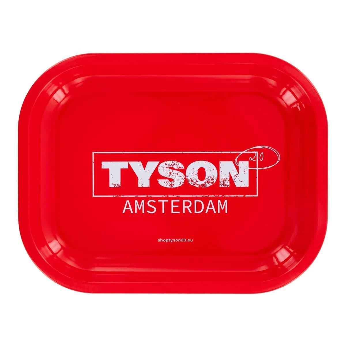 Metalowa tacka do skręcania czerwona ''Tyson Amsterdam''