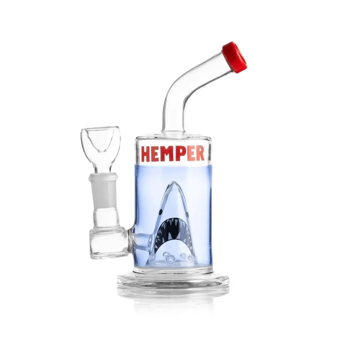 Hemper Shark Rig — szklany bong tematyczny