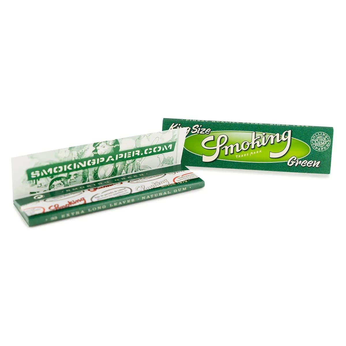 Smoking Green Bibułki King Size