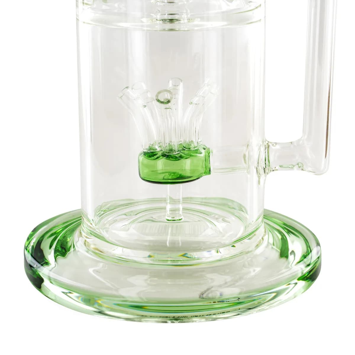 Bong z perkolatorem Sprinkler Cube 14'' (Tsunami Glass)
