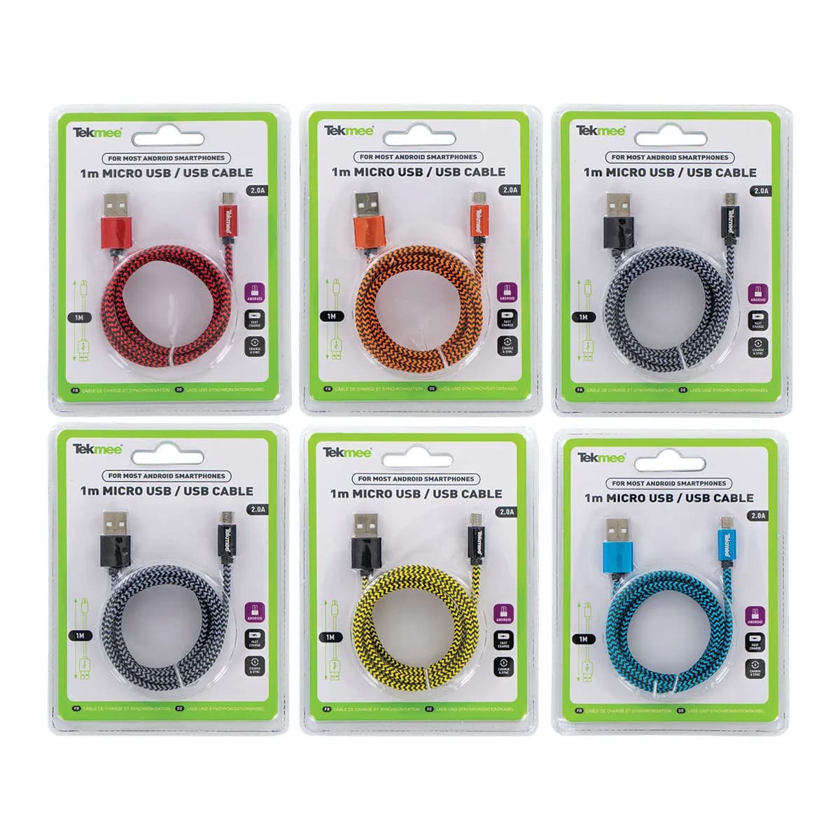 Kabel USB (Micro i C) 1m