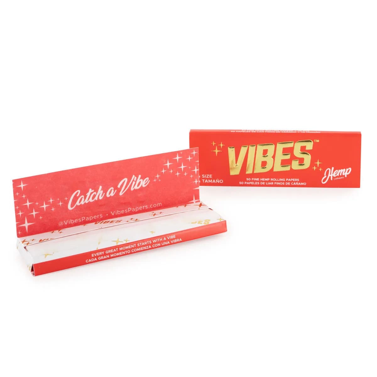 Vibes Bibułki Konopne 1¼