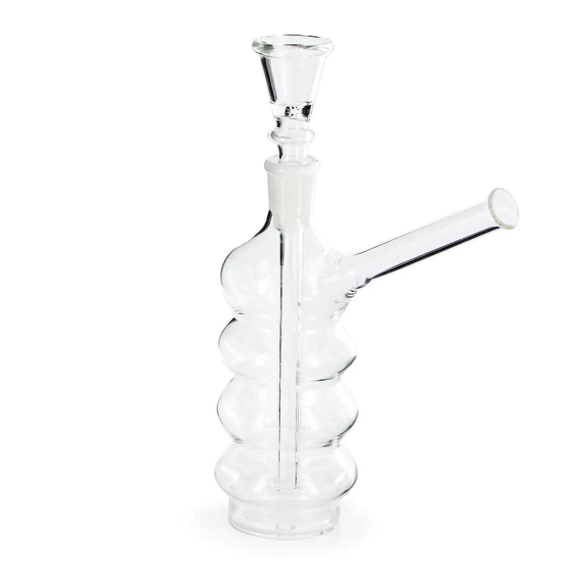 Szklany bong z uchwytem
