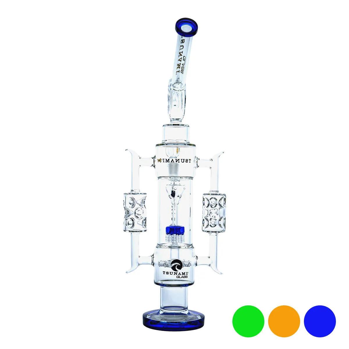 Bong recyklerowy Sprinkler Shower Head 20'' (Tsunami Glass)