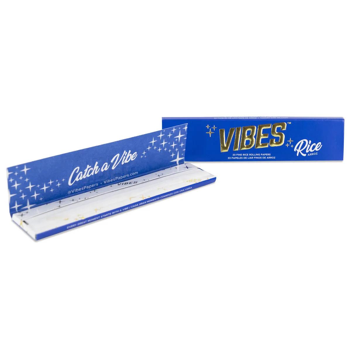 Vibes Bibułki ryżowe King Size Slim