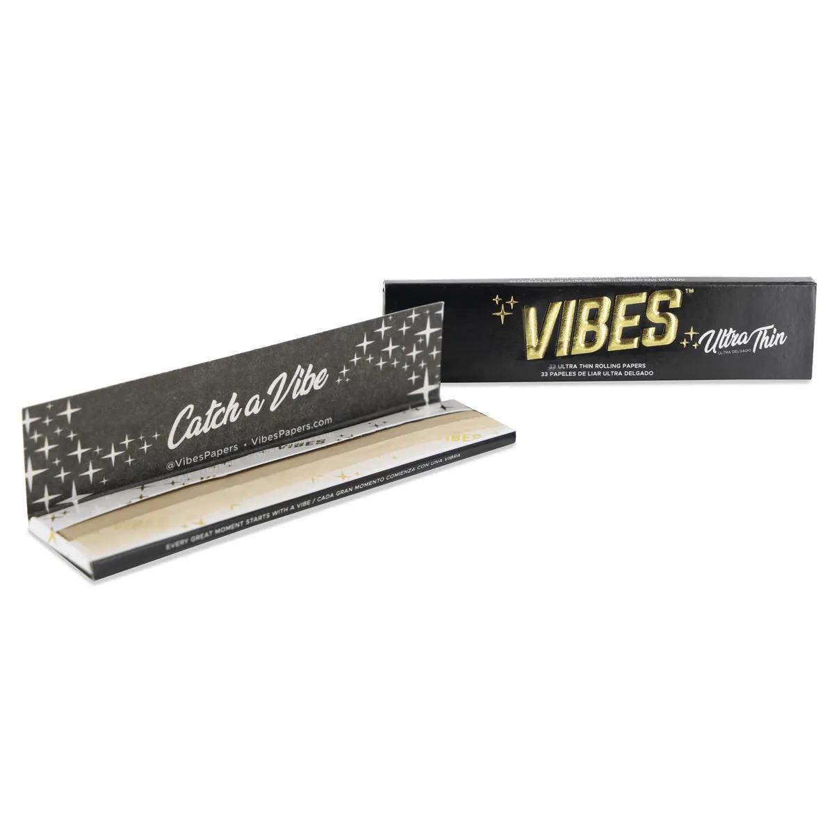 Vibes Ultracienkie bibułki King Size Slim