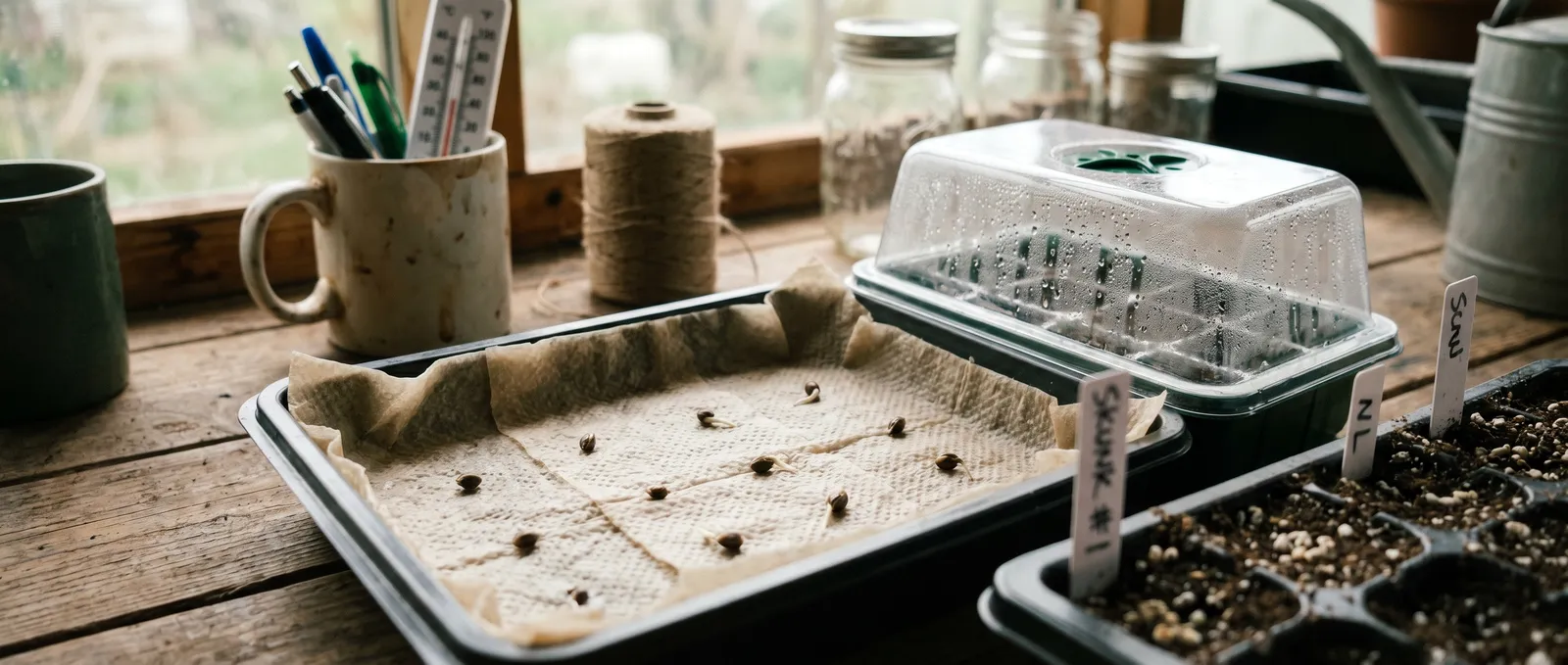 AZARIUS · Cannabis seed germination methods at a glance