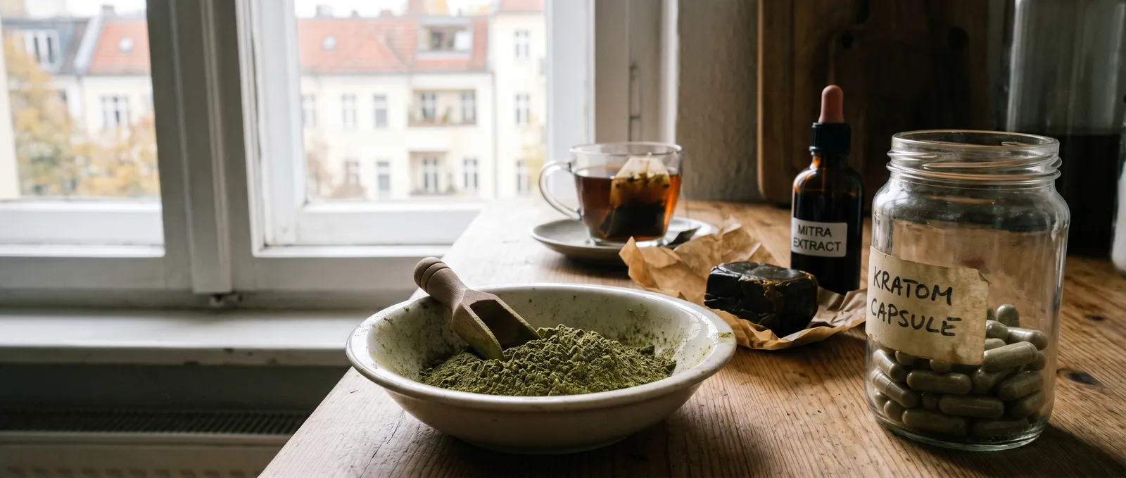 AZARIUS · Kratom Dosing Forms: Powder, Capsules, Extracts, and How to Use Each