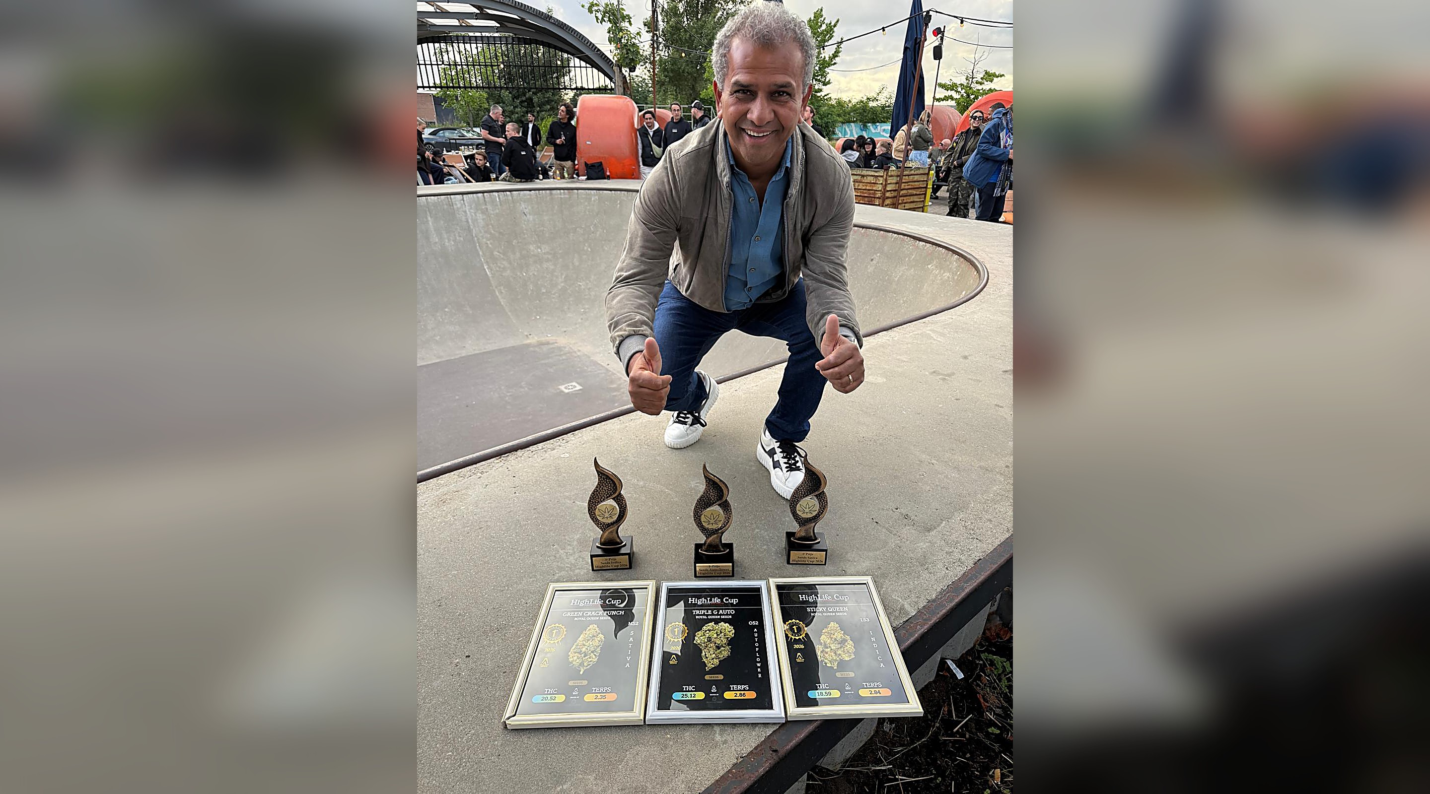 AZARIUS · Trzy statuetki dla Royal Queen Seeds na HighLife Cup 2026
